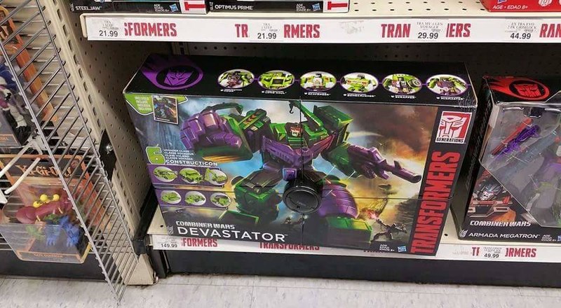 Transformers combiner wars titan sales devastator